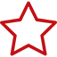 Blau-orange Farbverlaufs-Symbol, das einen stilisierten, abstrakten Pfeil oder Zahnradschnitt darstellt